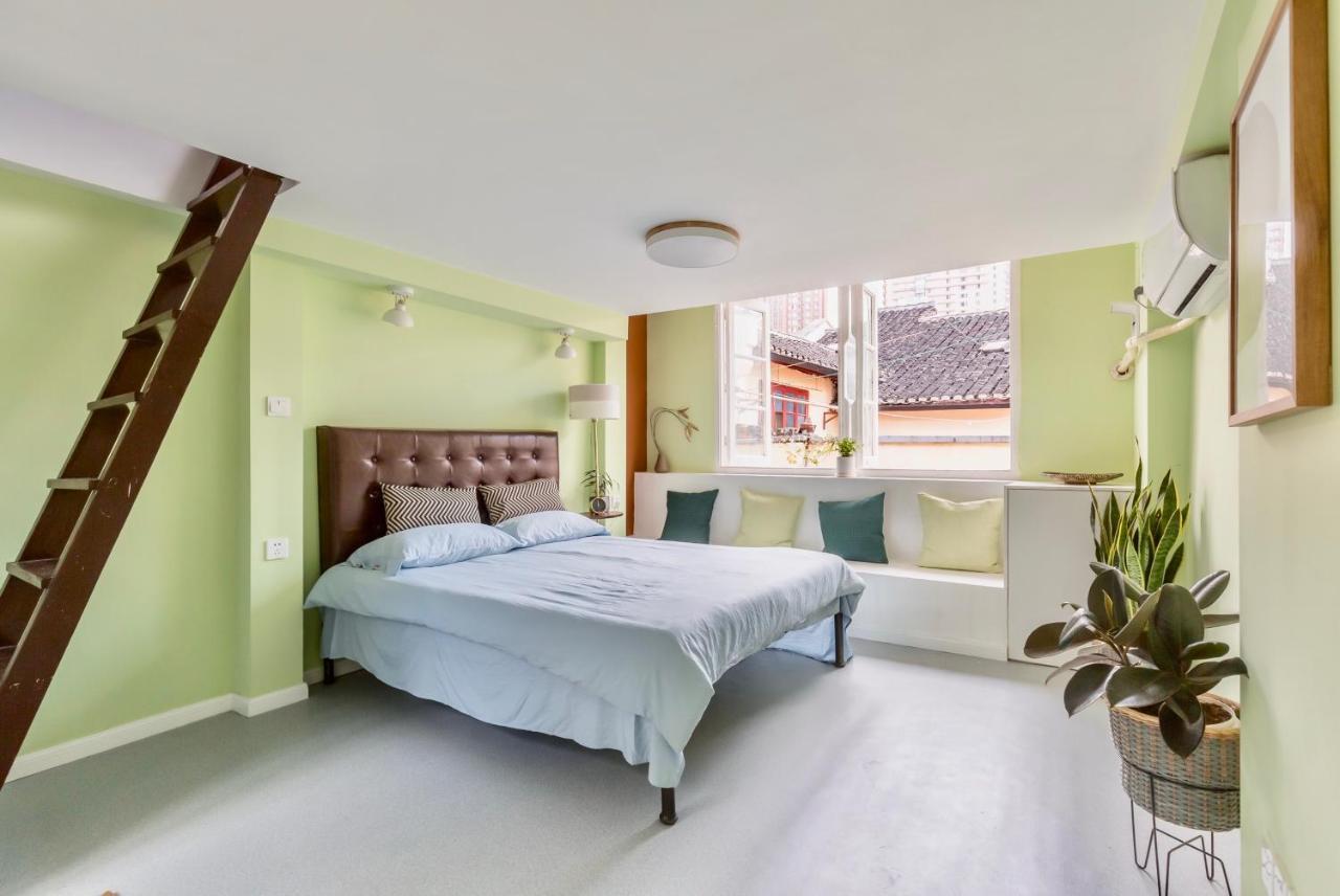 Shanghai Loft Apartment Luaran gambar